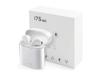 i7S TWS Bluetooth Stereo Headphones White